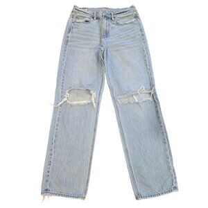American Eagle 90s Straight Ripped Jeans Women's 8
